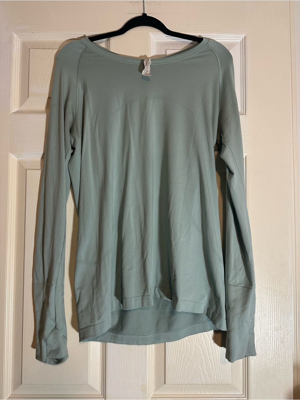 lululemon athletica swiftly tech Sage Green Long Sleeve Women's Tee